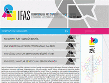 Tablet Screenshot of ifas.selcuk.edu.tr
