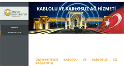 Desktop Screenshot of kablosuz.selcuk.edu.tr